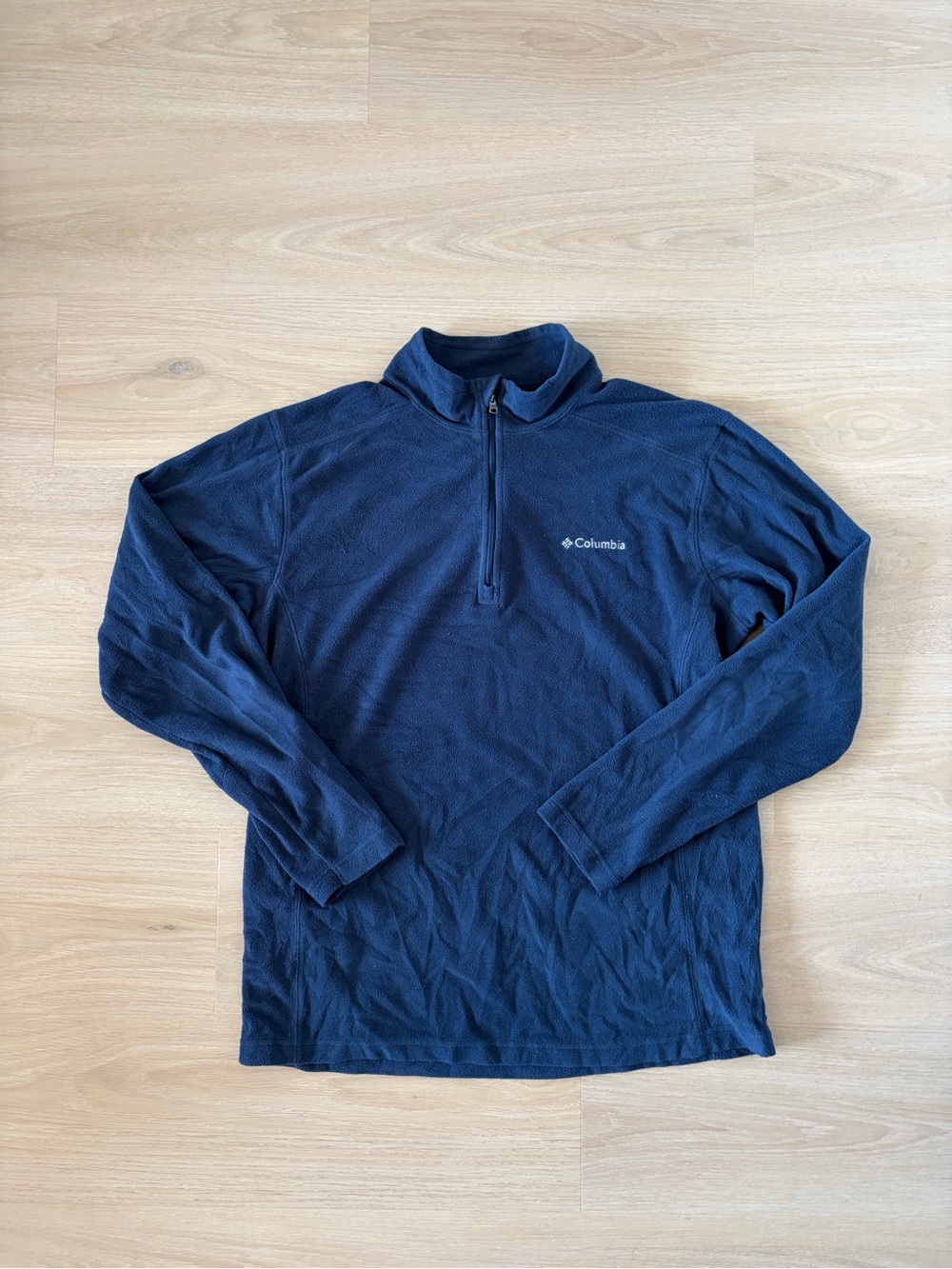 Columbia Men's Navy Quarter-Zip Fleece